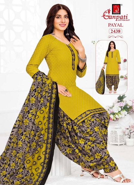Payal Vol 10 By Ganpati Cotton Printed Dress Material Suppliers In India